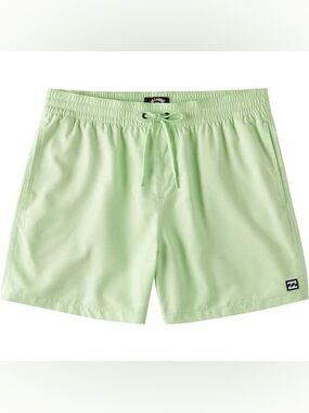 NWT Billabong boys All Day Layback 16" Boardshorts in Pistachio Green XL